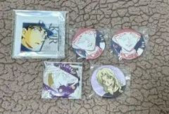 名探偵コナン キール ベルモット 原作 缶バッジ 100巻記念 コナンカフェ