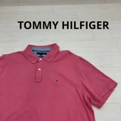 TOMMY HILFIGER トミーヒルフィガー ワンポイント刺繍ロゴポロシャツ