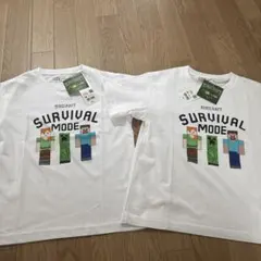 新品 UNIQLO UT マインクラフト Tシャツ 130cm ２枚セット