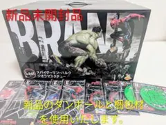Happyくじ ラストワン賞 スパイダーマン・ハルク ジオラマスタチュー