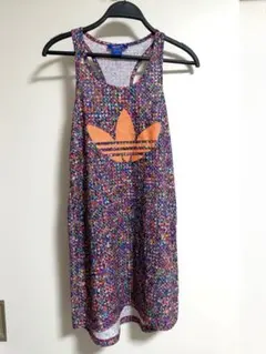マッキー様専用　adidas トレフォイル 総柄 タンクトップのサムネイル
