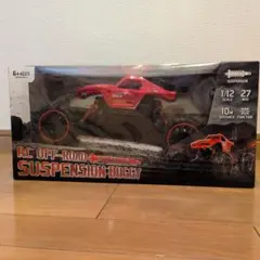 RC オフロードサスペンションバギー レッド 本体