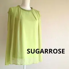 SUGARROSE シュガーローズ　変形トップス　シアー重ね　フレンチスリーブのサムネイル