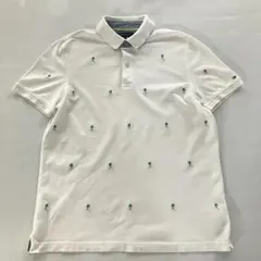 Tommy Hilfiger パームツリー刺繍 ポロシャツ総柄 S/P