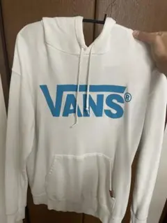 VANS プルオーバーパーカー ホワイト