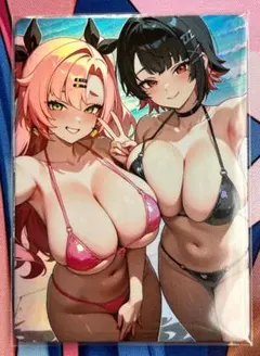 27　美少女カード　ウラシク