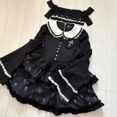 Item: DimMoire Drip HeartメイドワンピースセットMサイズ - メルカリ