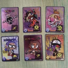 スプラトゥーン ナワバトラー カード 6枚セットのサムネイル