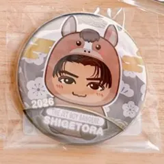 TJBB SHIGETORA 佐藤蒼虎 缶バッジ