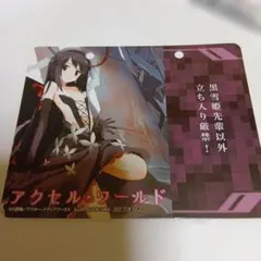 角川 電撃文庫 アクセルワールド 元気いっぱい チユリ SP 箔押しサイン入り メルカリ