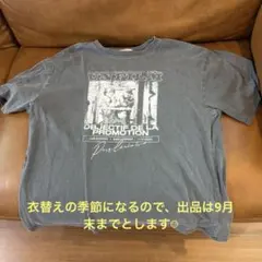 Linoluce プリントTシャツ グレー