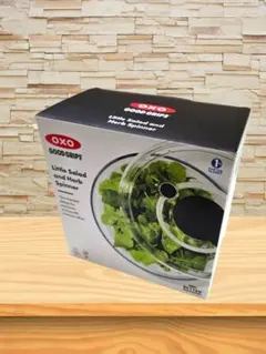 ​【新品・箱付】OXO オクソー クリアサラダスピナー 野菜水切り器