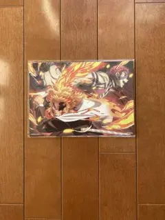 鬼滅の刃　煉獄千寿郎　色紙　無限列車編　映画入場者特典の色紙