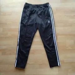 adidas アディダス 3本ライン ジャージ下 黒 ブラック Lサイズ