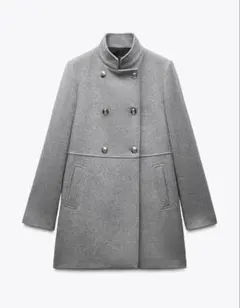 ZARA / ダブルブレストコート