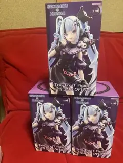 雪ミク✖️クロミ Trio-Try- Figure クロミミクフィギュア　3個
