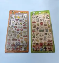 スヌーピー、ボンボンドロップシール