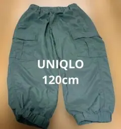 UNIQLO　120cm ワイドカーゴパンツ