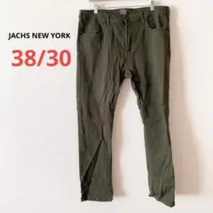 JACHS NEW YORK オリーブカーキ チノパン　38/30