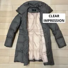 クリアインプレッション ロングダウンコート