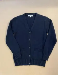 CLOSSH ネイビー Vネックカーディガン 150
