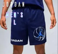 新品】JORDAN ユニセックス　ハーフパンツ　バスパン　ドライ　★メンズL