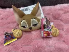 ⭐*︎様 ズートピア　ガチャガチャ　パックンチョ　フェイスリング　フィニック