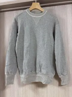 あいさく様専用ウエアハウス　グレー クルーネック スウェット サイズ40