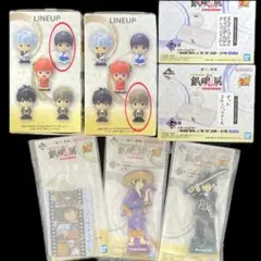 一番くじ 銀魂 D賞G賞 SOFVICちゅ 沖田総悟 志村新八 スタンプ 全2種