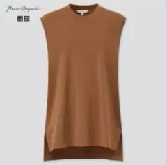 マメクロゴウチ uniqlo ユニクロ　エアリズムコットンオーバーサイズT L