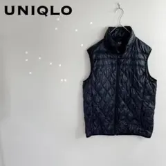 UNIQLO ユニクロ ウルトラライトダウンベストキルティングメンズM ブラック