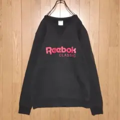 リーボック Reebok Classic ブラック スウェット ＸＬサイズ