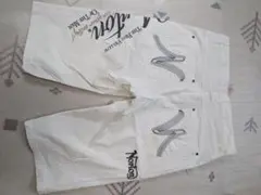 Norton ハーフパンツ ホワイト 刺繍ロゴのサムネイル