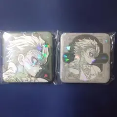 【鬼滅の刃】 不死川実弥 缶バッジ 2個セット モクテルバー ロト 第二弾 新品