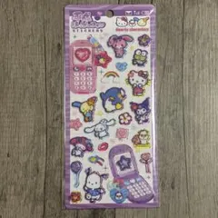 サンリオ　平成はっぴーフォン　シール　サンリオキャラクターズ　シナモロール　等