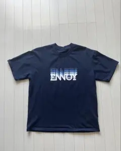 ENNOY ELECTRIC LOGO GRADATION 紺色 M