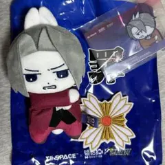 逆転裁判 领结猫コラボ ぬいぐるみ 御剣怜侍 海外限定