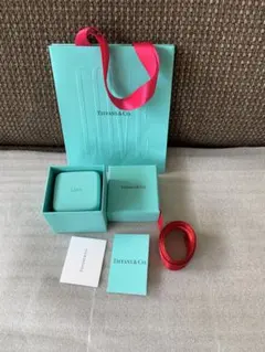 限定品極美品ティファニー ジュエリーボックス 空箱 指輪 アクセサリーミニケース