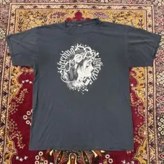 00s メタルコア ブリーディングスルー グラフィック バンド T