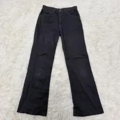 ラングラー　フレアパンツ　黒【M】ブーツカット　ストレッチ　カジュアル
