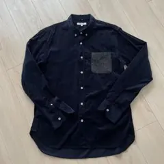 GLOBAL WORK ダークネイビー 長袖シャツ L