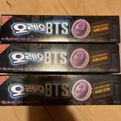 OREO BTS 黒砂糖ホットク味 クッキー 3箱セットのサムネイル