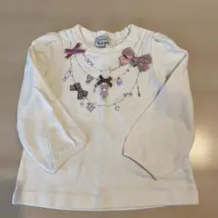 23時まで、タイムセール！anyFAM 長袖カットソー 90