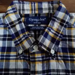 Gymphlex ★ジムフレックス半袖 チェックシャツ ボタンダウンのサムネイル