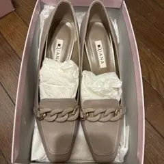 【試着のみ】24.0cm DIANA ベージュパンプス