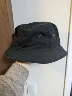 NEWHATTAN／バケットハット／ブラック