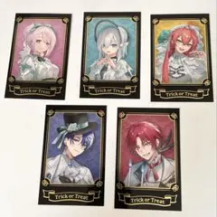 にじさんじ　ハロウィン　チェキ　アルス椎名唯華　獅子童あかり　ハユン　春崎エアル