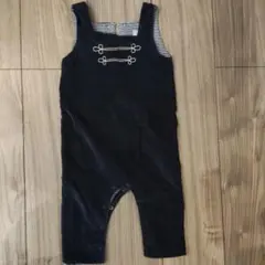 【Petit Bateau】コーデュロイサロペット　12m