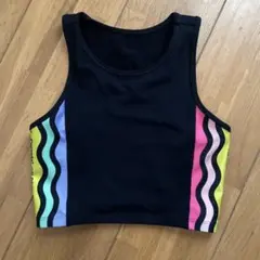 ZUMBA Crayola タンクトップ S ブラック/マルチカラー