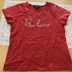BURBERRY バーバリー　レッド 半袖　Tシャツ 120